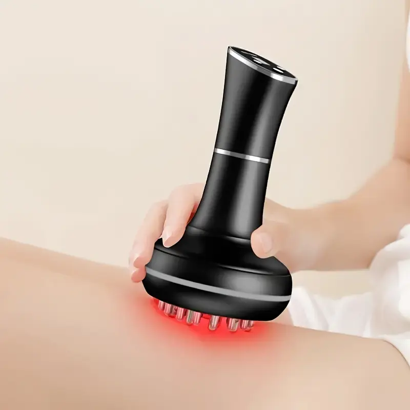 Electric massage brush - FullBody Abdomen, Leg, Back and Shoulder Massage,USB Charging TPE Muscle Soothing