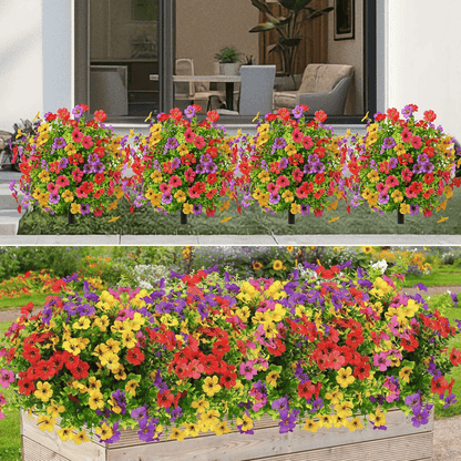 🔥 Outdoor/Indoor UV Resistant & Waterproof Artificial Flower Decor ✅