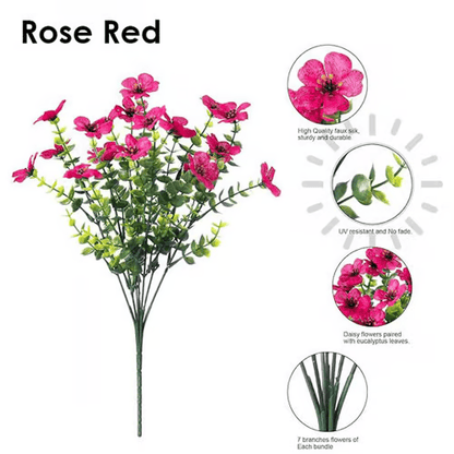 🔥Limited TimePromotion 50% OFF🌸UV Resistant Colorful Artificial Flower