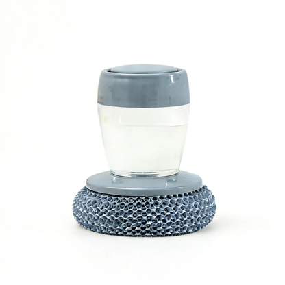 Automatic Liquid Filling Good Handle Soap Dispense Palm Kitchen Brush for Bowl Sink Cleaning Pot Comfortable