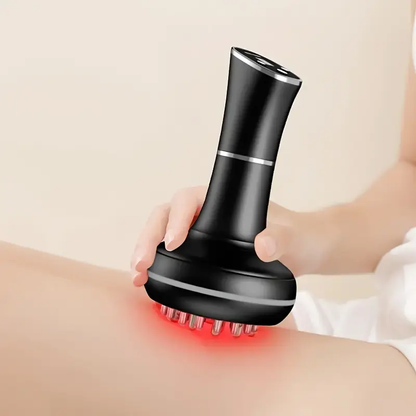 Electric massage brush - FullBody Abdomen, Leg, Back and Shoulder Massage,USB Charging TPE Muscle Soothing