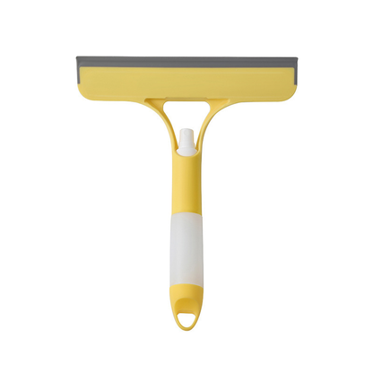 3-in-1 Window Cleaning Scraper – Spray, Rubber Squeegee & Scrubber for Glass, Tiles, Windshields