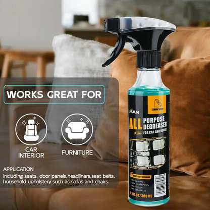 Heavy Duty Degreaser Powerful Foam Cleaner, Suitable for Car Interiors, Nemesis of Stubborn Stains!