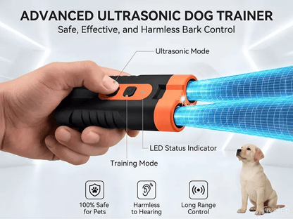 Ultrasonic Dog Barking Deterrent Training Tool