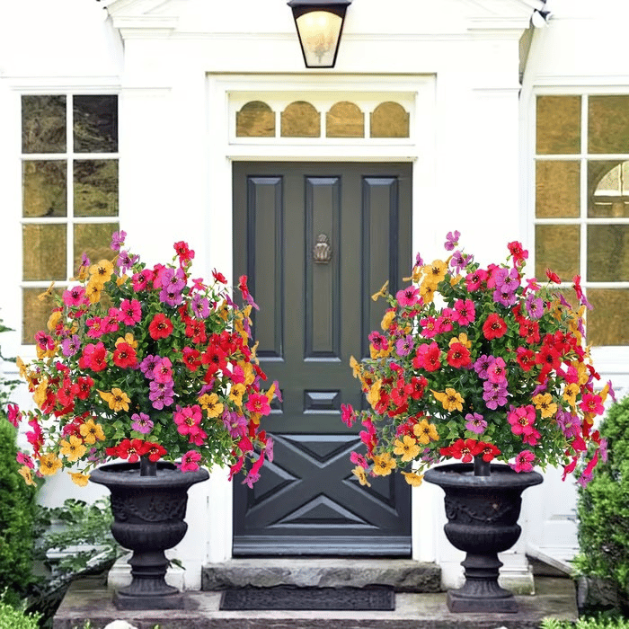 🔥 Outdoor/Indoor UV Resistant & Waterproof Artificial Flower Decor ✅