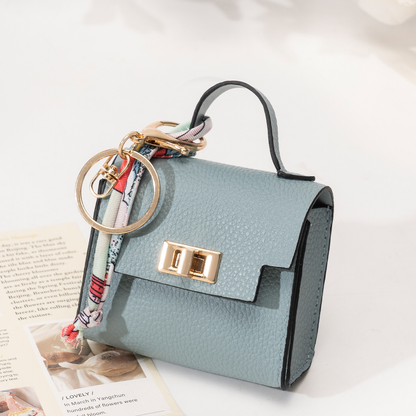 Mini Square Bag Pendant Keychain