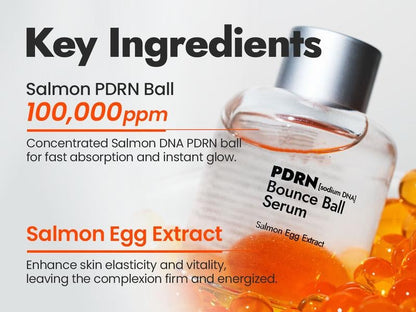 PDRN Bounce Ball Serum | Salmon DNA, Salmon Sperm
