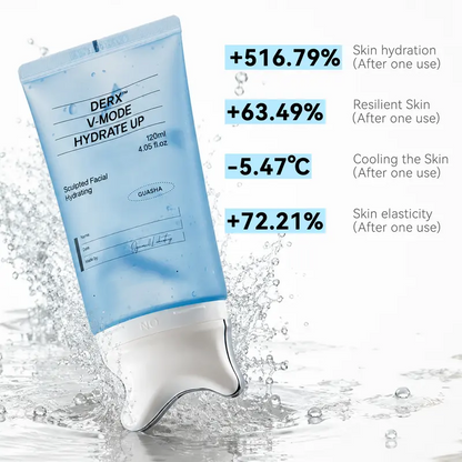 PDRN Sculpting Glass Gel Cream – Gua Sha Jaw Lift, De-Puff & Peptide Glow for Defined Contours