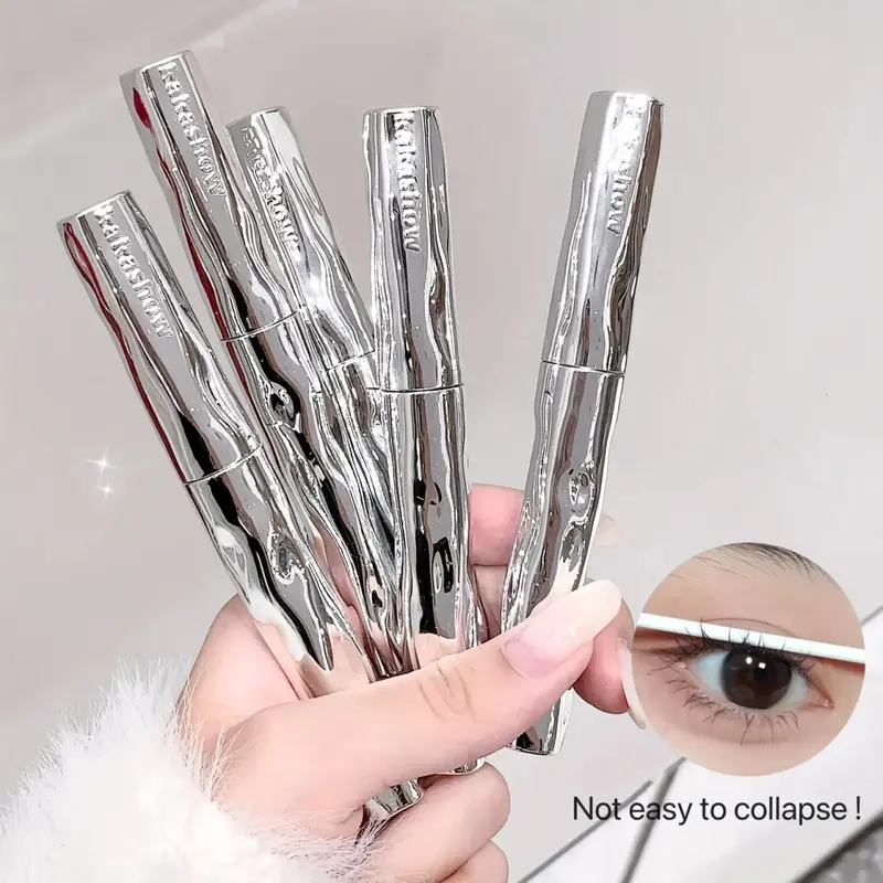 Quick-Dry Film Mascara: Intense Volume, Length & Curl – Waterproof & Smudge-Resistant