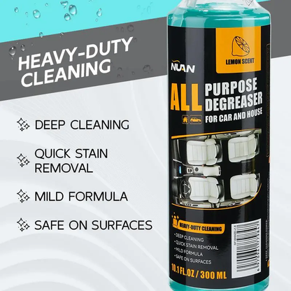 Heavy Duty Degreaser Powerful Foam Cleaner, Suitable for Car Interiors, Nemesis of Stubborn Stains!