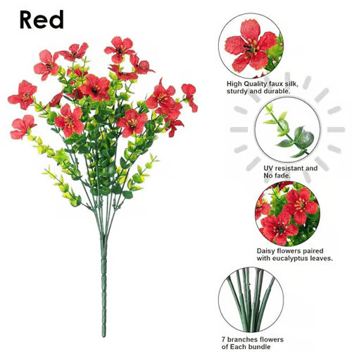 🔥Limited TimePromotion 50% OFF🌸UV Resistant Colorful Artificial Flower