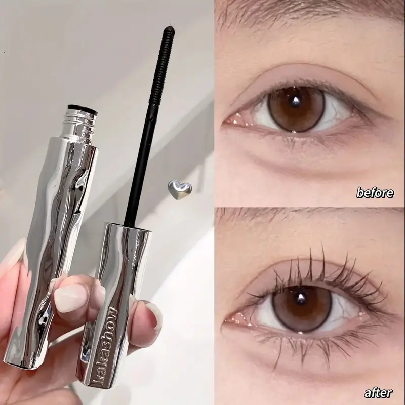 Quick-Dry Film Mascara: Intense Volume, Length & Curl – Waterproof & Smudge-Resistant
