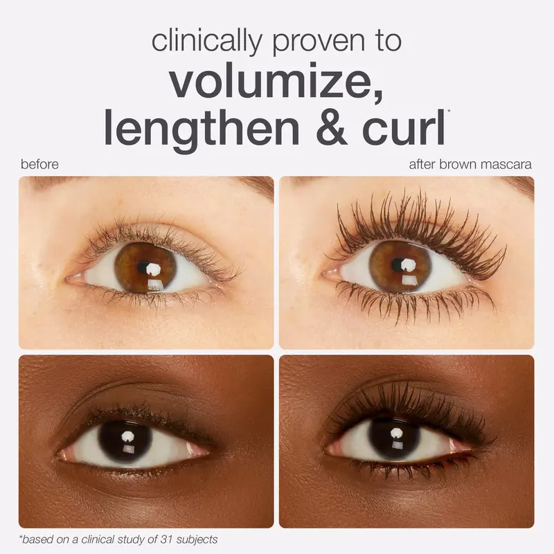 Long-Wearing Tubing Mascara – Metal Wand, Built-In Brush, Curled & Natural Lashes That Last