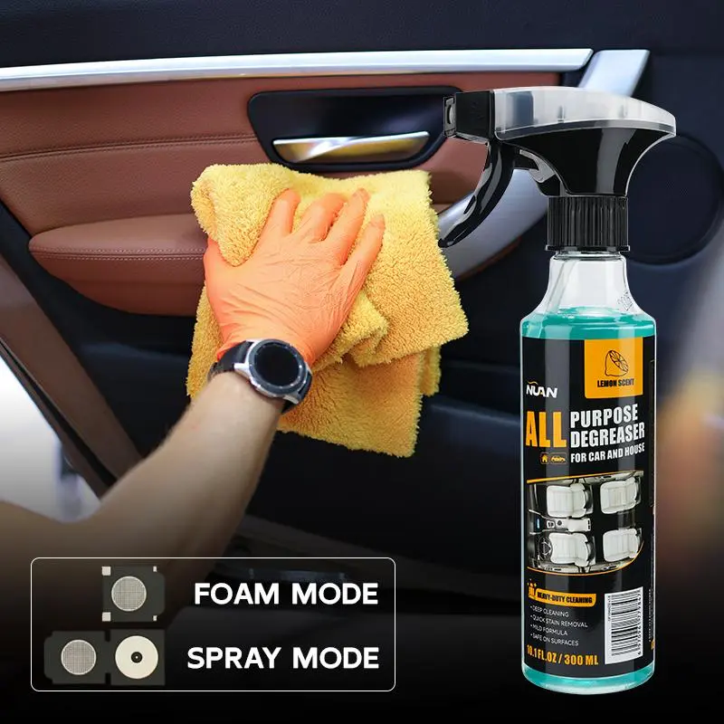Heavy Duty Degreaser Powerful Foam Cleaner, Suitable for Car Interiors, Nemesis of Stubborn Stains!