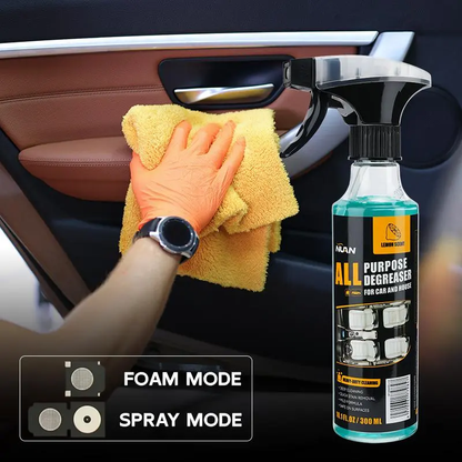 Heavy Duty Degreaser Powerful Foam Cleaner, Suitable for Car Interiors, Nemesis of Stubborn Stains!