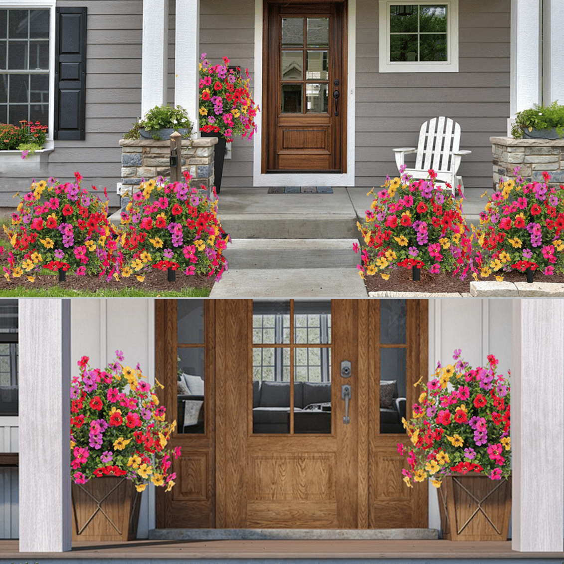 🔥 Outdoor/Indoor UV Resistant & Waterproof Artificial Flower Decor ✅