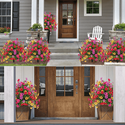 🔥 Outdoor/Indoor UV Resistant & Waterproof Artificial Flower Decor ✅