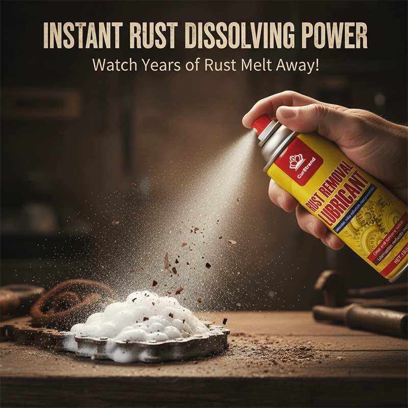 🔥Limited TimePromotion 50% OFF🔥 Anti-Rust Lubricant Spray & Rust Remover