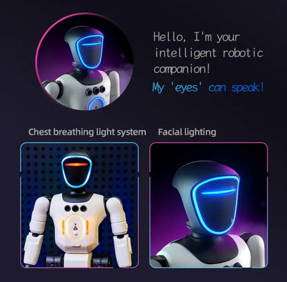 Next-Gen Humanoid AI Robot | Full-Body Flexible Joints & Smart Interactive Control