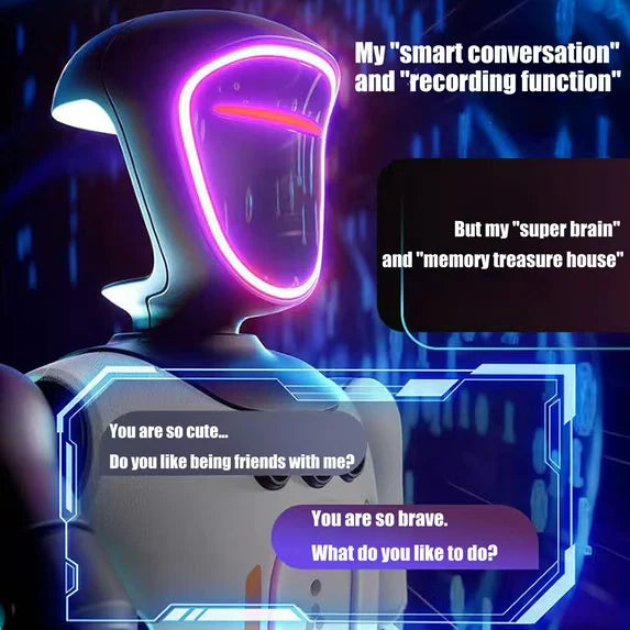 Next-Gen Humanoid AI Robot | Full-Body Flexible Joints & Smart Interactive Control