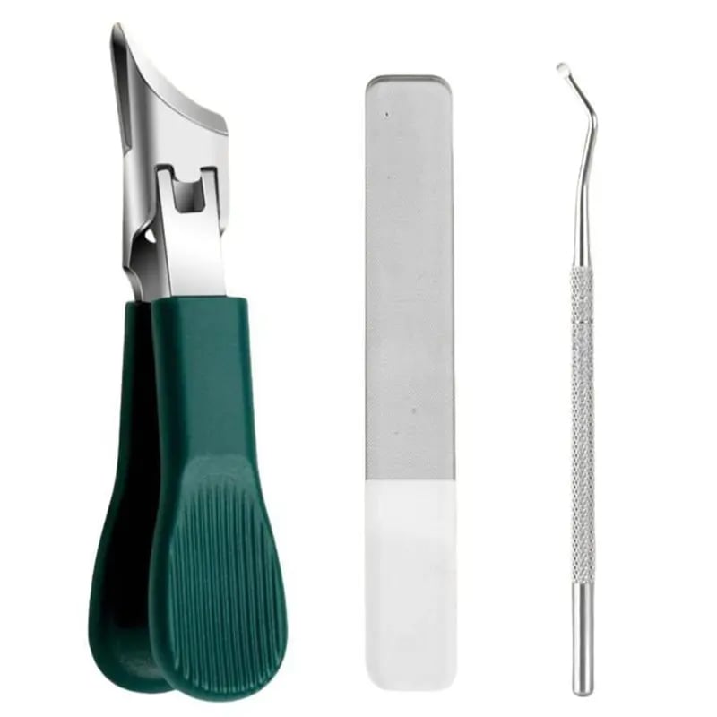 ✂️✨ Eagle Beak Wide Jaw | Anti-Splash 25° Slanted Blade for Thick & Ingrown Toenails | Ultra-Sharp Stainless Steel Manicure & Pedicure Tool 🦅