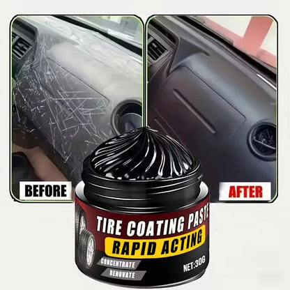 ⏰49% OFF✨Premium Tire Coating & Trim Restorer: Bring Back the Original Deep Black Shine to Rubber and Plastic