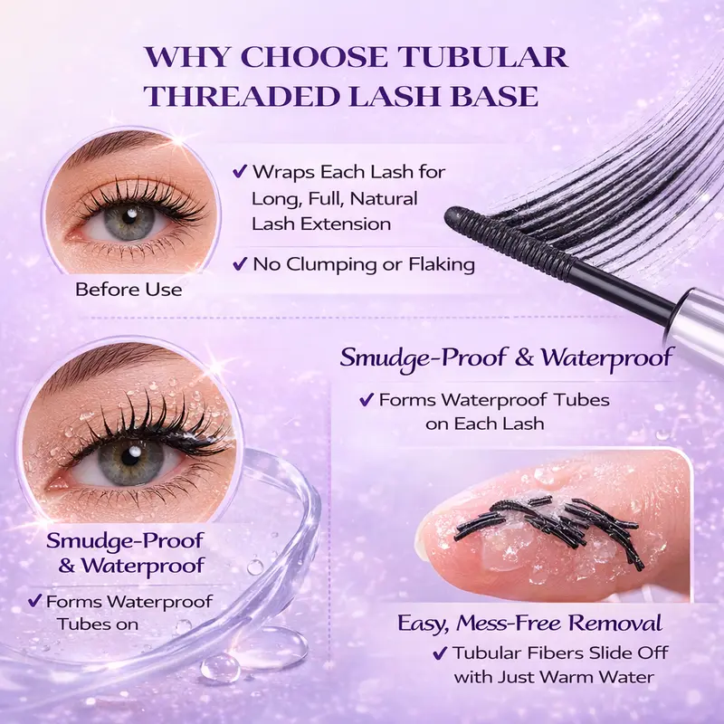 Natural Finish Curling Mascara – Waterproof & Smudge-Proof