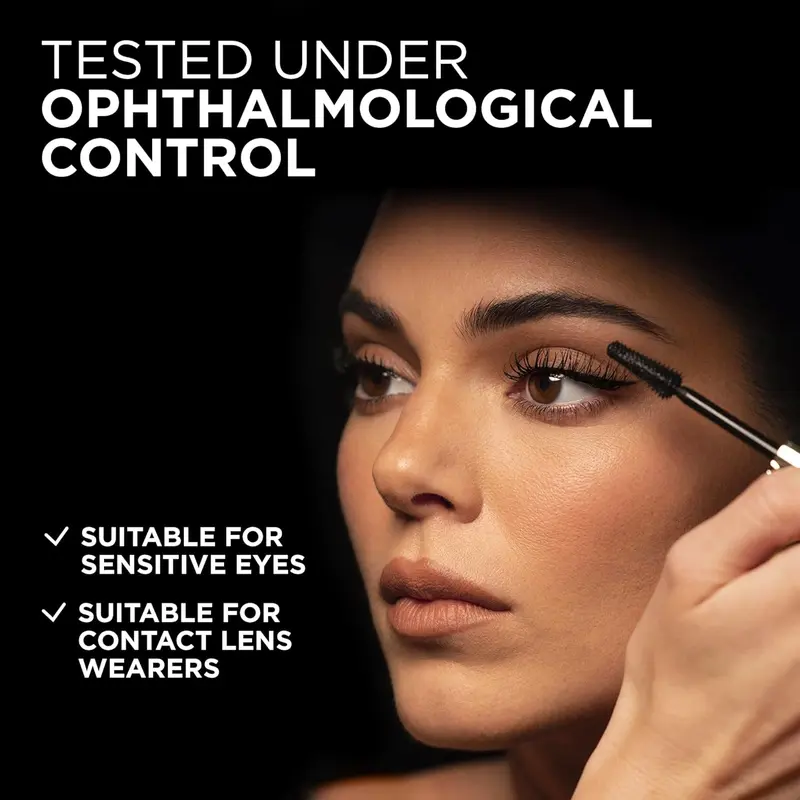Long-Wearing Tubing Mascara – Metal Wand, Built-In Brush, Curled & Natural Lashes That Last