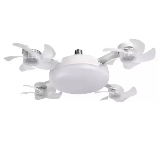 2-in-1 Ceiling Fan Light – Silent LED Fan with Remote for Bedroom & Home