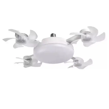 2-in-1 Ceiling Fan Light – Silent LED Fan with Remote for Bedroom & Home