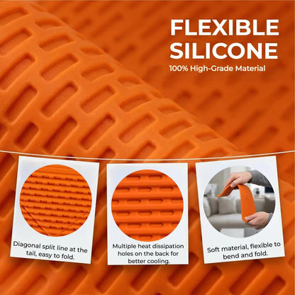 🔥Limited TimePromotion 50% OFF🎁 Foldable Silicone Aluminum Holder