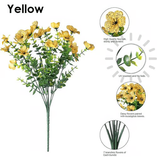 🔥Limited TimePromotion 50% OFF🌸UV Resistant Colorful Artificial Flower