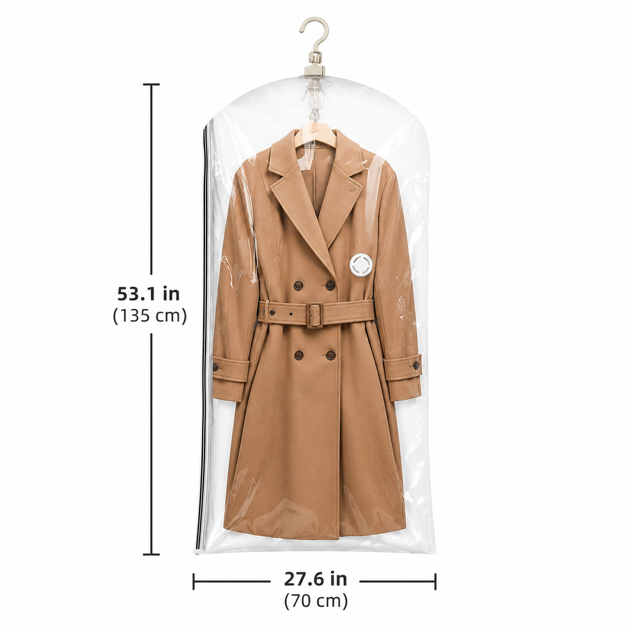 Hanging Wardrobe Savers – Compact Fold-Flat Bags for Seasonal Clothes & Linens