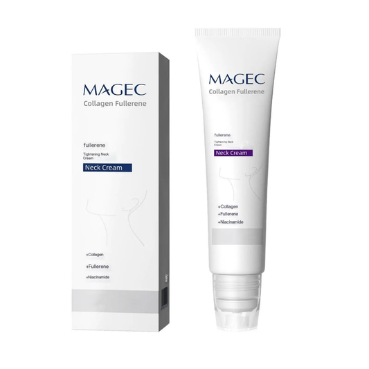 2026 Roller Massage Neck Cream 🧴 Collagen & Hyaluronic Acid | Firms Neck, Reduces Wrinkles & Double Chin