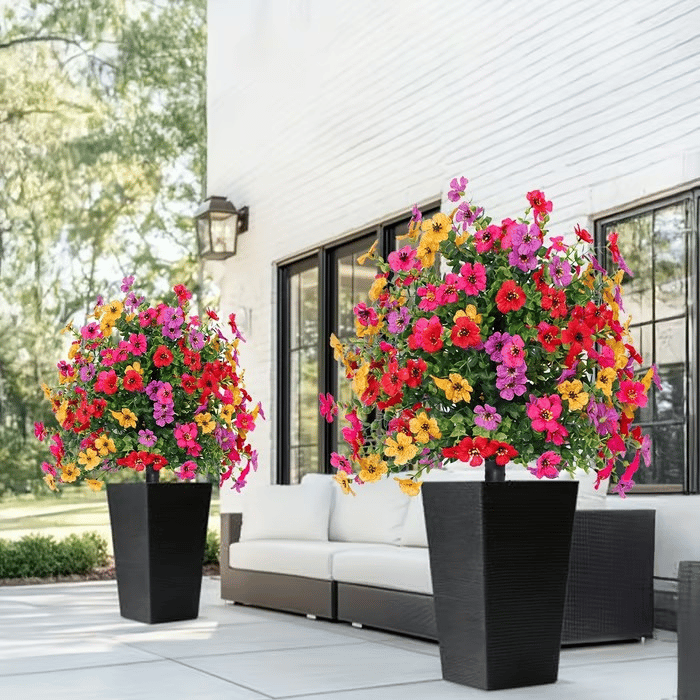 🔥 Outdoor/Indoor UV Resistant & Waterproof Artificial Flower Decor ✅