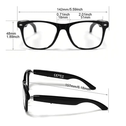 🕶️ AI Smart Glasses – Instant Translation & TWS Headphones – HiFi Audio Sunglasses with BT 5.4 🤖