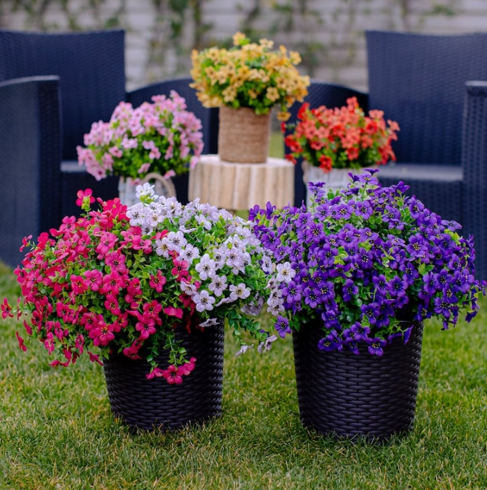 🔥 Outdoor/Indoor UV Resistant & Waterproof Artificial Flower Decor ✅