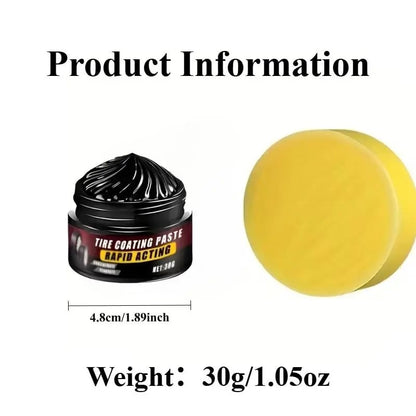 ⏰49% OFF✨Premium Tire Coating & Trim Restorer: Bring Back the Original Deep Black Shine to Rubber and Plastic
