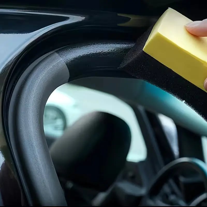 ⏰49% OFF✨Premium Tire Coating & Trim Restorer: Bring Back the Original Deep Black Shine to Rubber and Plastic