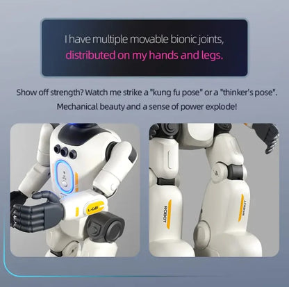 Next-Gen Humanoid AI Robot | Full-Body Flexible Joints & Smart Interactive Control