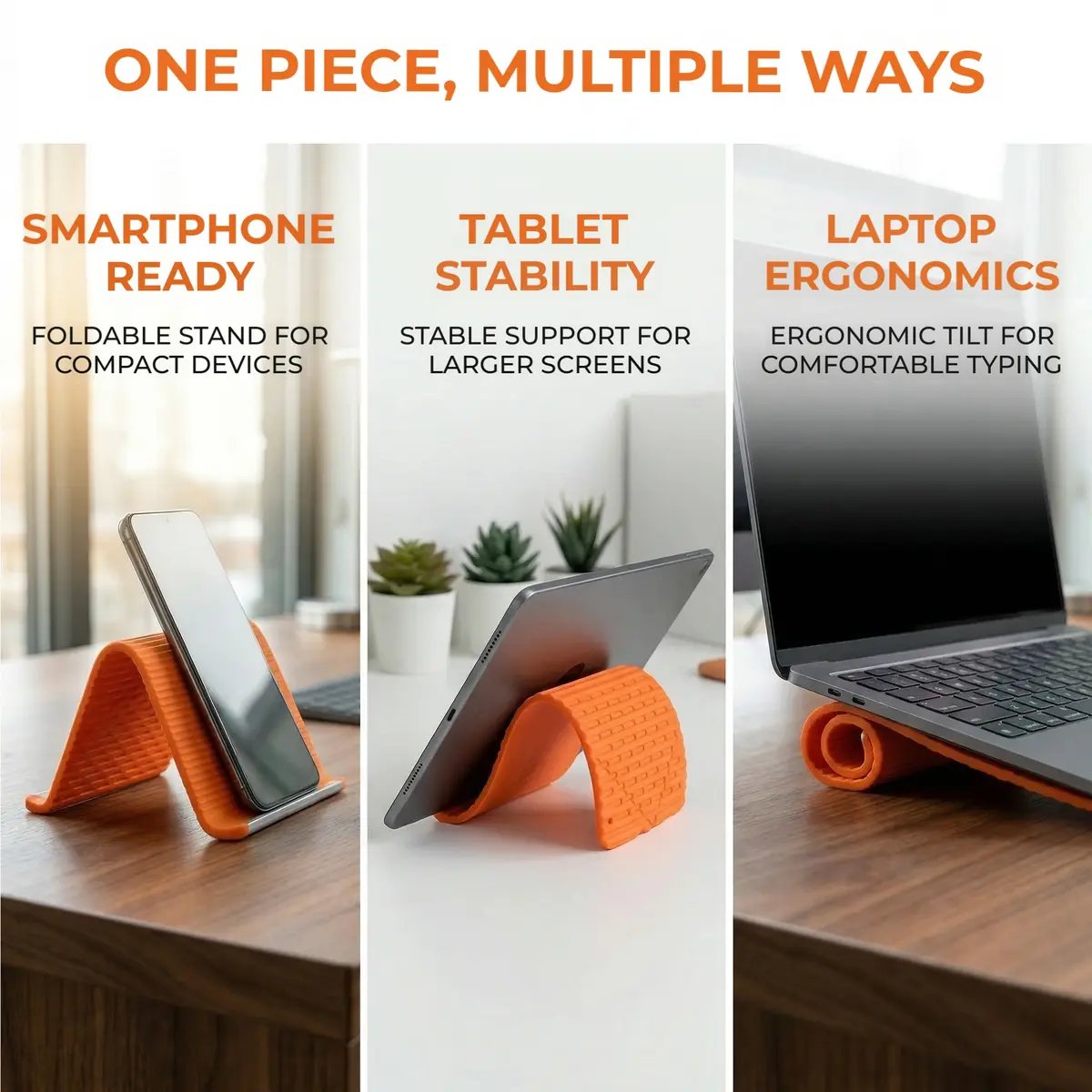 🔥Limited TimePromotion 50% OFF🎁 Foldable Silicone Aluminum Holder